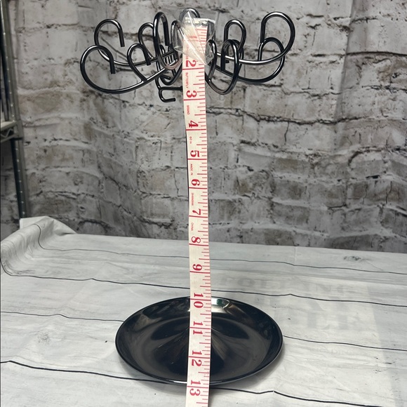 Umbra Rotating Chrome Metal Jewelry Holder Stand - Picture 5 of 6